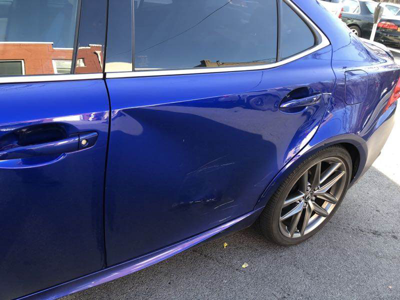 Blue Lexus Before